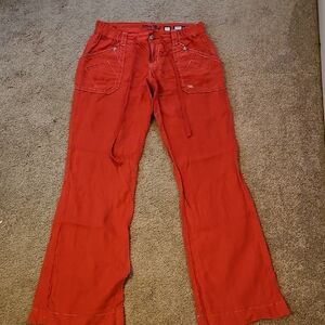 Watermelon Miss Me Linen Pants